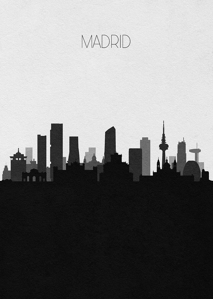 Madrid Skyline
