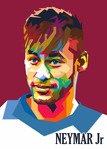 Neymar Popart