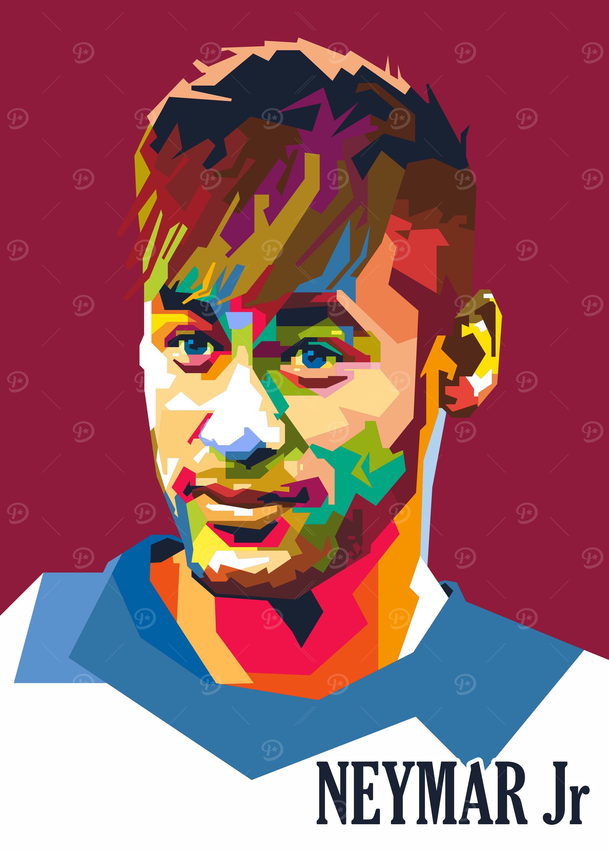 Neymar Popart
