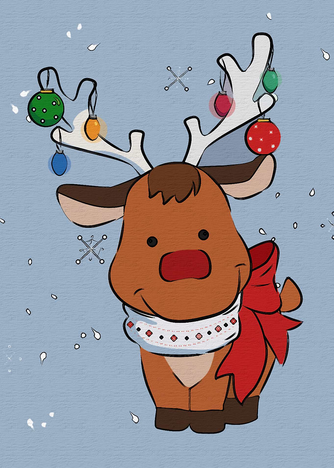 Christmas Baby Reindeer