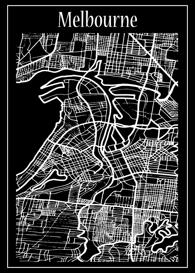Melbourne Map