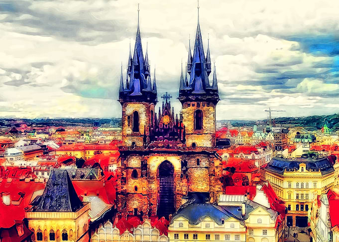 Prague Church Of Our Lady