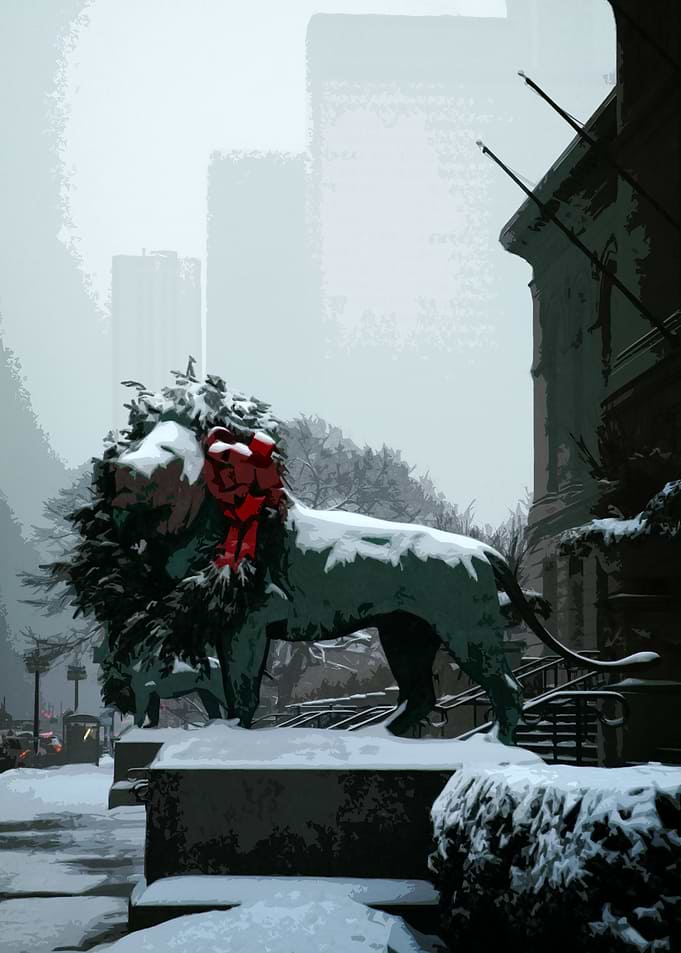 Art Institute Lion