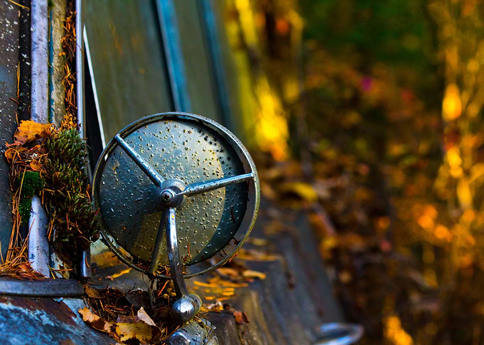 rusty chrome