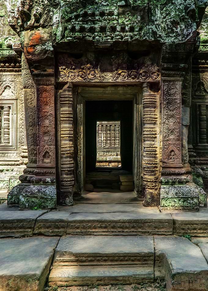 Entrance to the temple