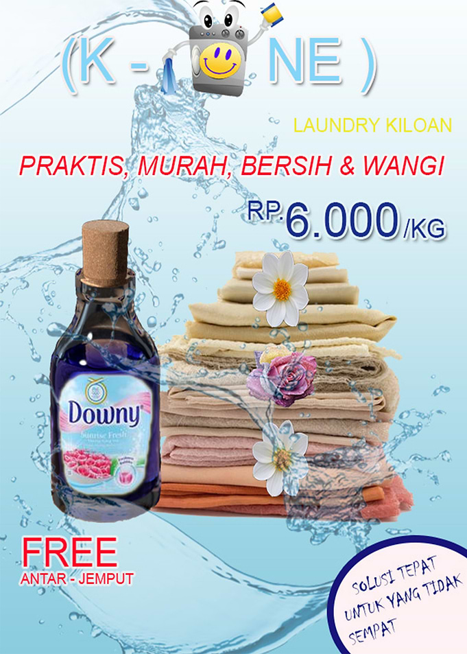dry cleaning poster