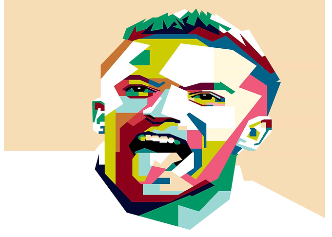 Delpiero in WPAP Pop Art P