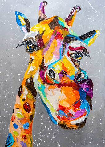Funny giraffe