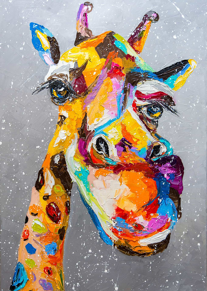 Funny giraffe