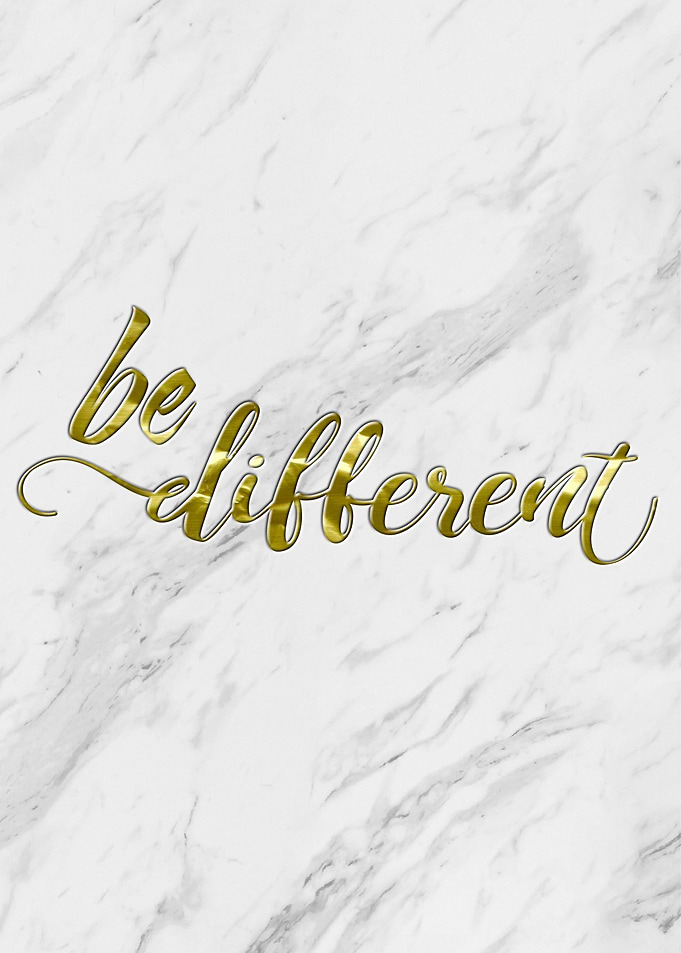Be Different