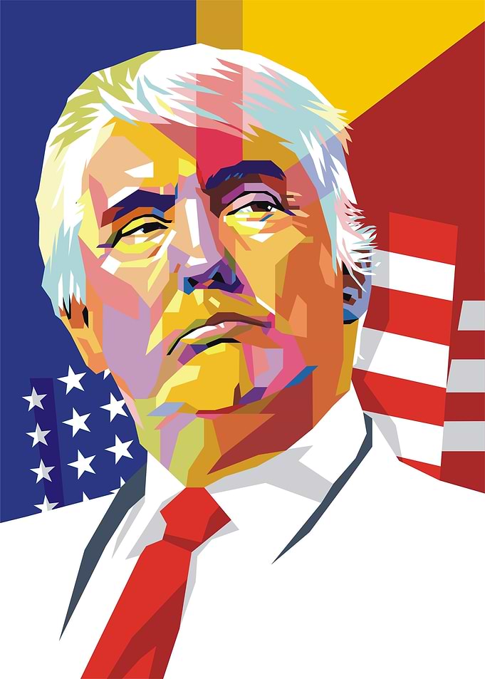 Donald Trump Pop Color