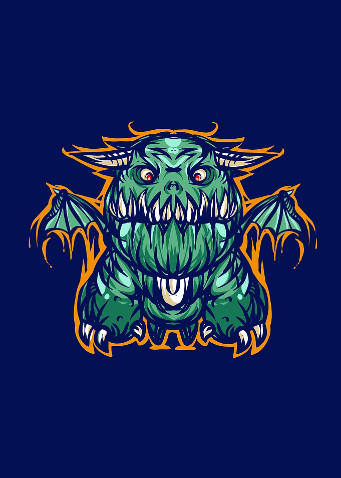Green Chibi Dragon