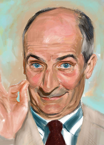 portrait of Louis de Fune