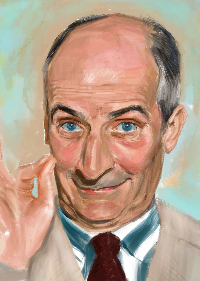 portrait of Louis de Fune