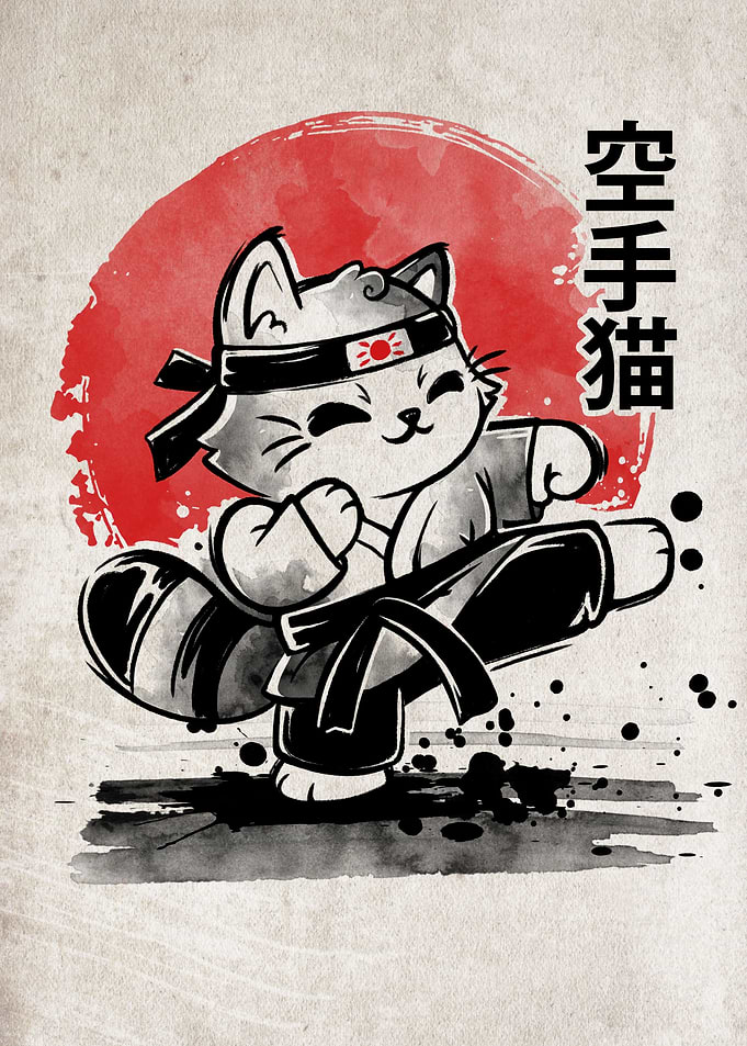 Karate cat