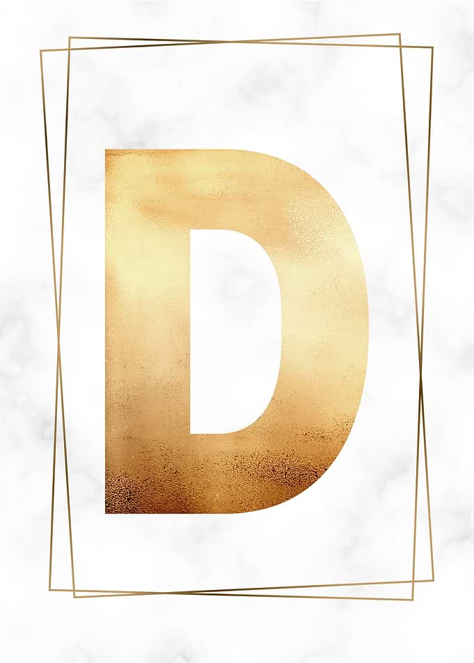 LETTER D