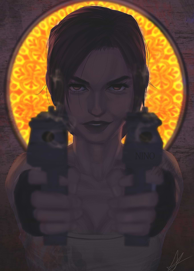 Displate Lara version jpg