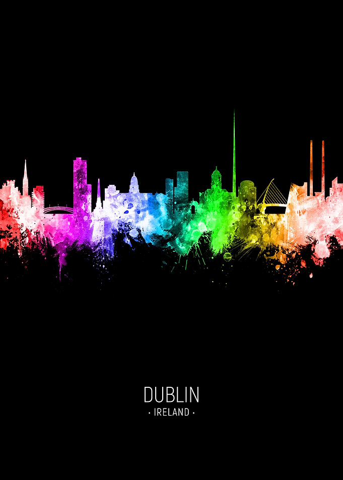 Dublin Ireland Skyline