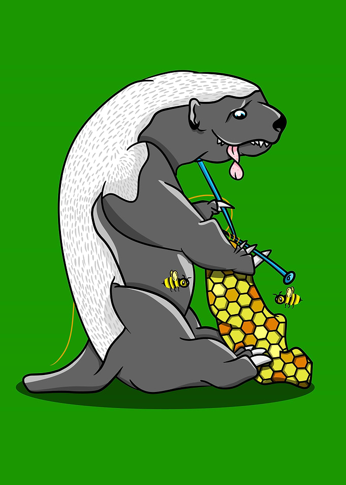 Honey Badger Knitting