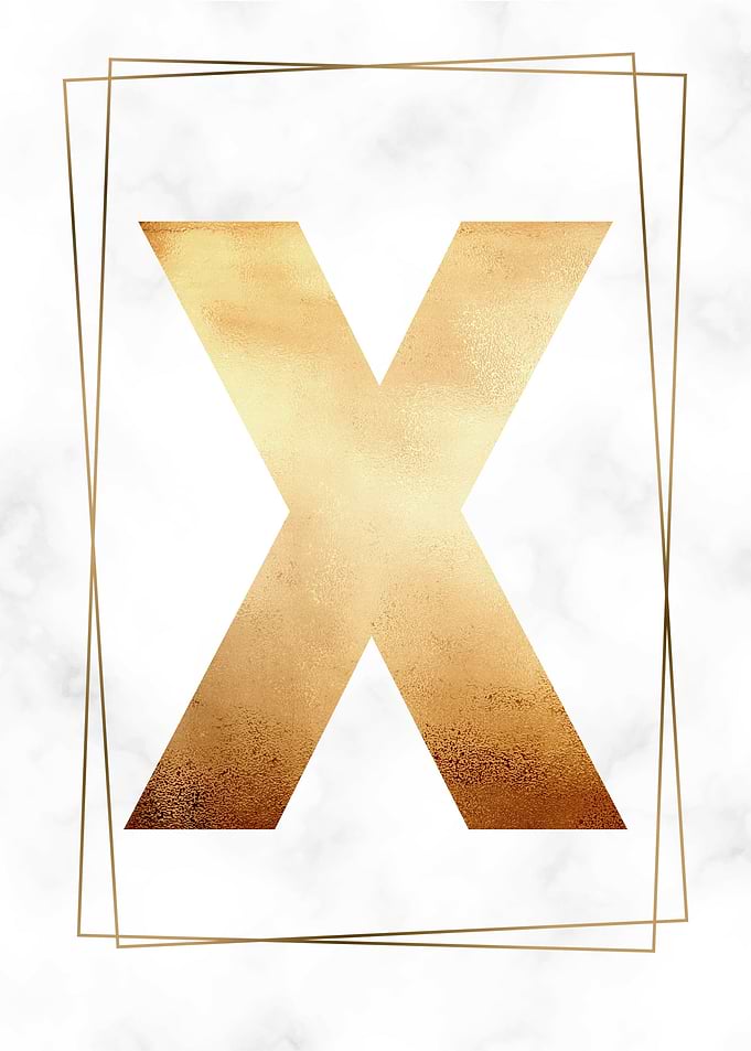 LETTER X