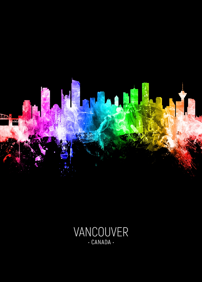 Vancouver Canada Skyline