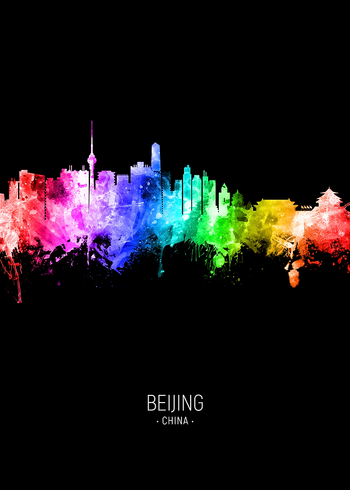 Beijing China Skyline