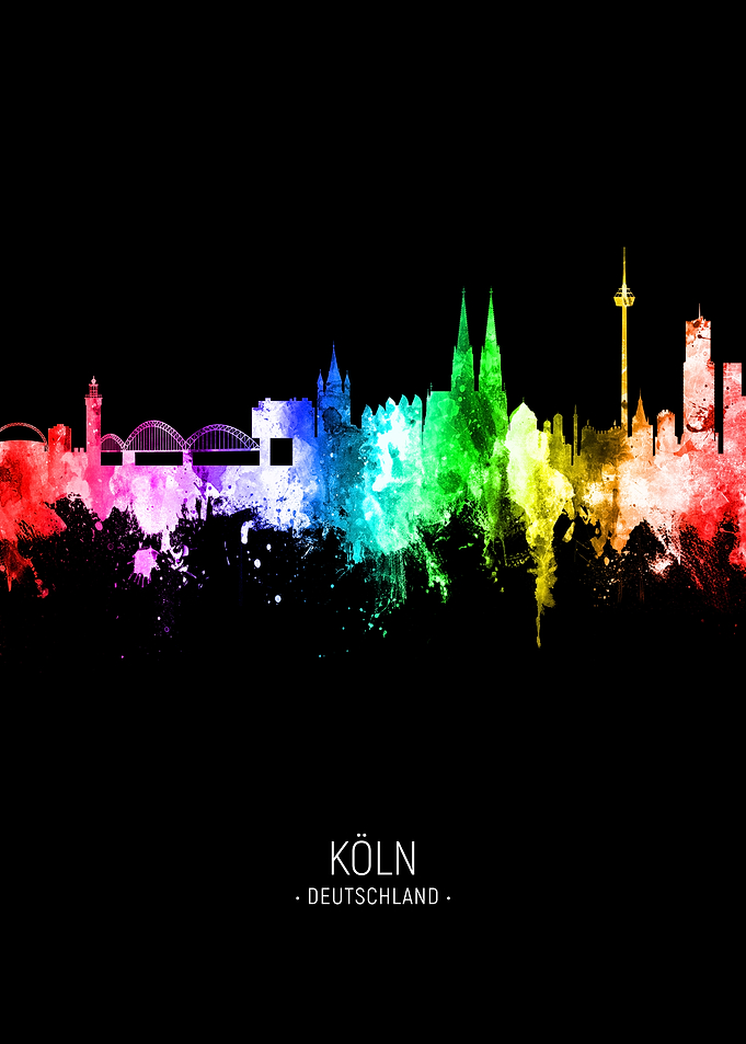 Cologne Germany Skyline