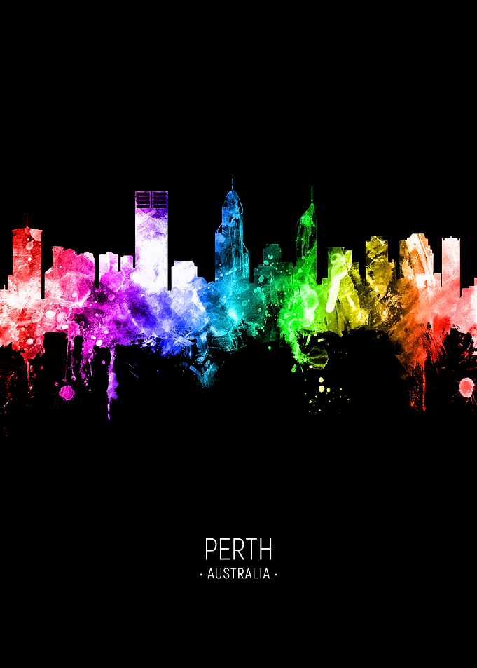 Perth Australia Skyline
