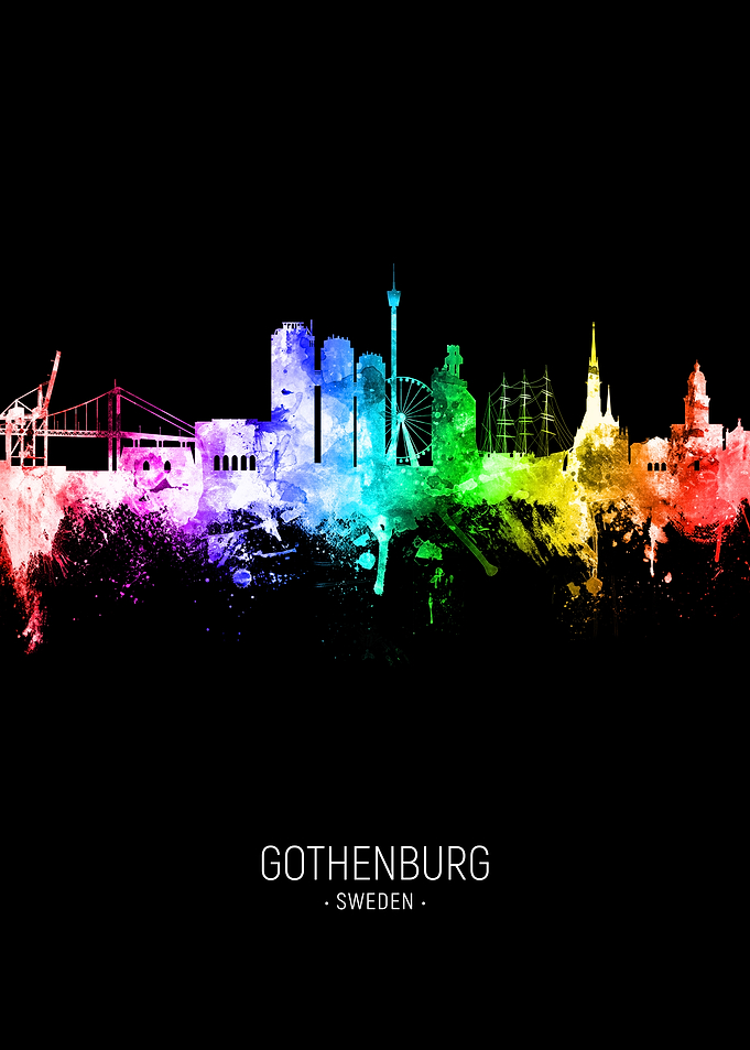 Gothenburg Sweden Skyline