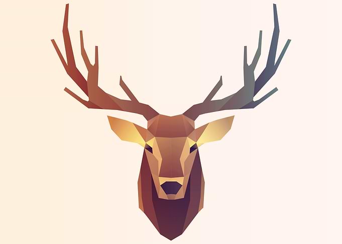 Deer 2 Poly