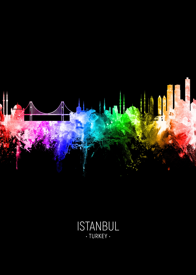 Istanbul Turkey Skyline