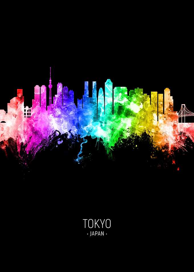Tokyo Japan Skyline