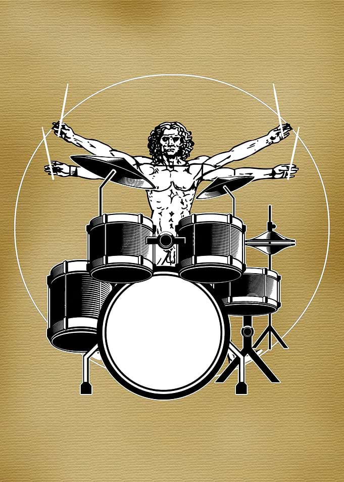 Vitruvian Drummer