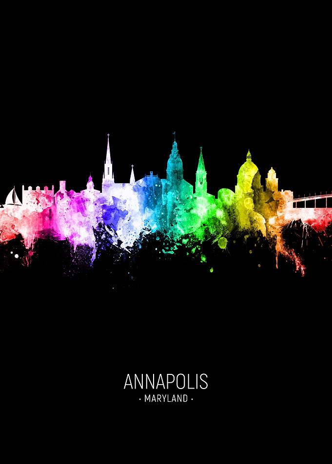 Annapolis Maryland Skyline