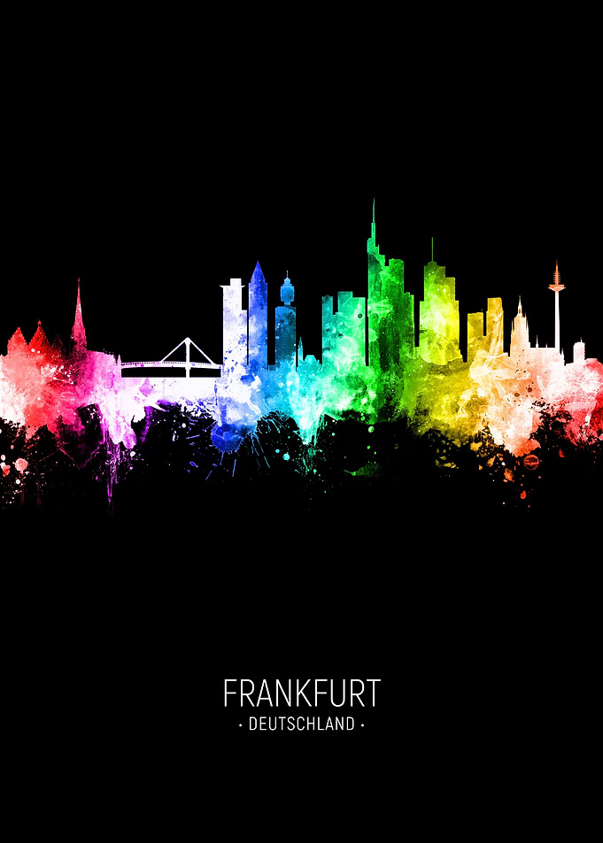 Frankfurt Germany Skyline