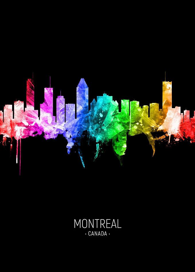 Montreal Canada Skyline
