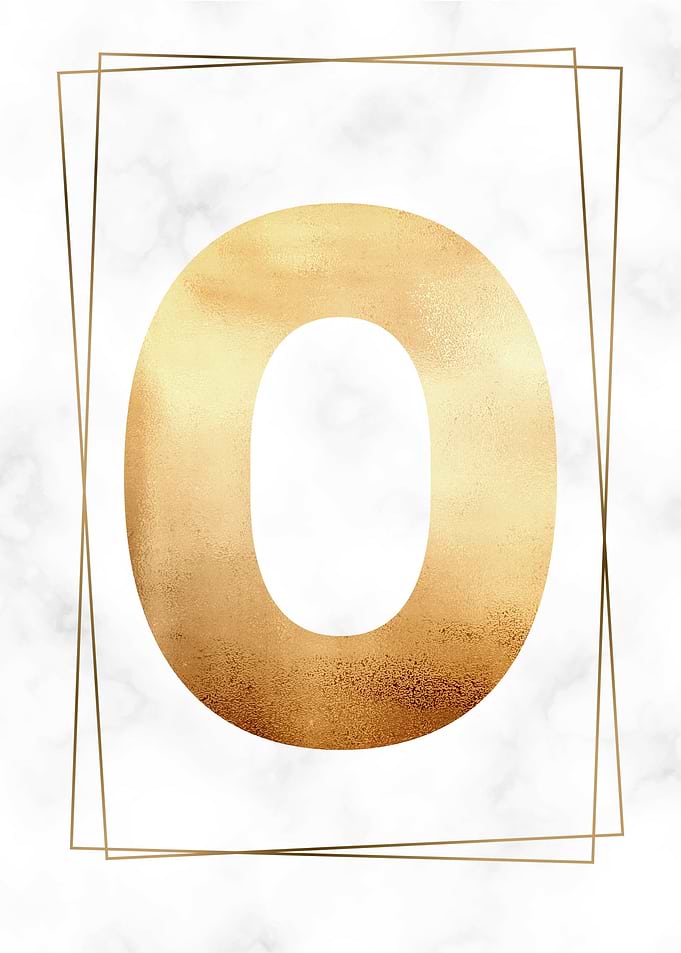 LETTER O