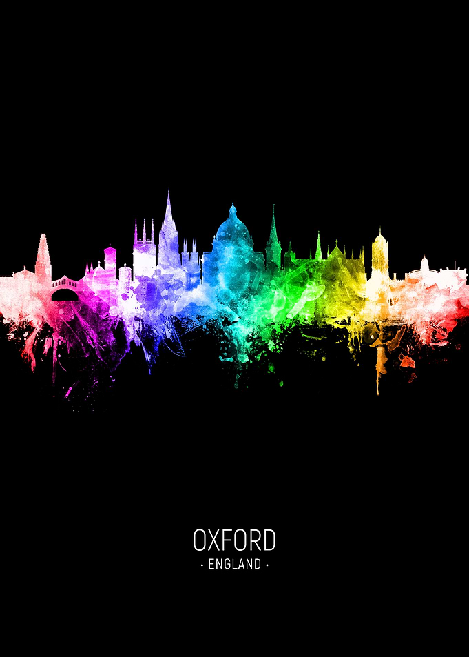 Oxford England Skyline