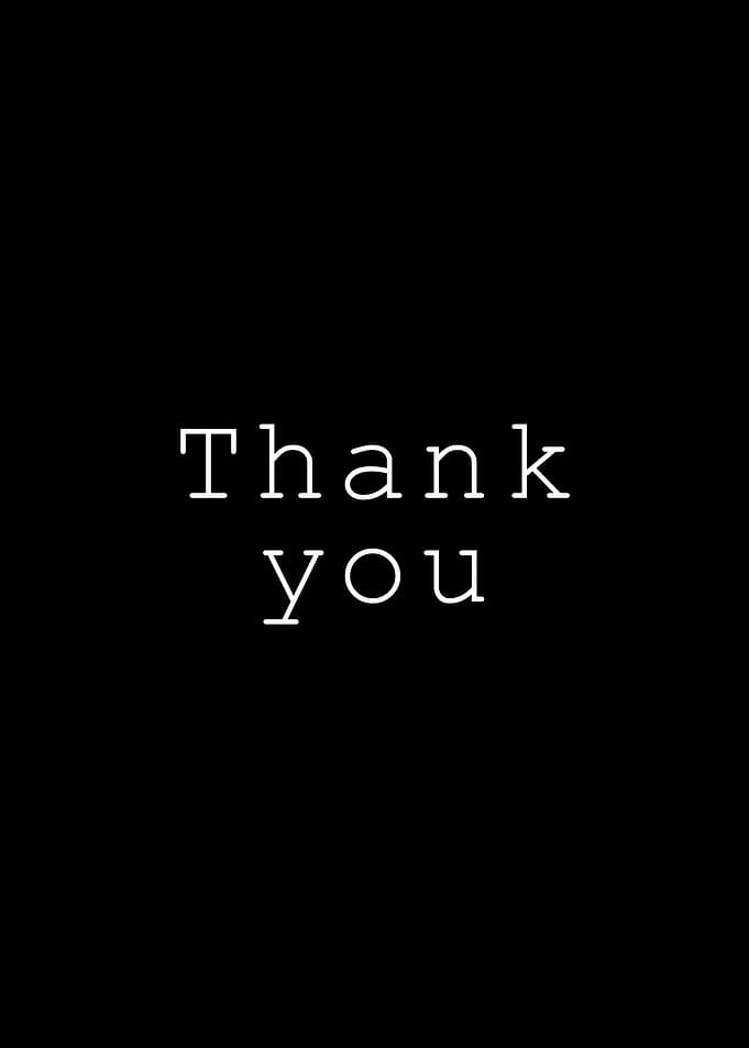 Thankyou