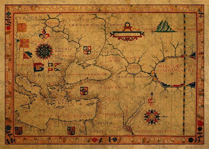 Map of Armenia 1570