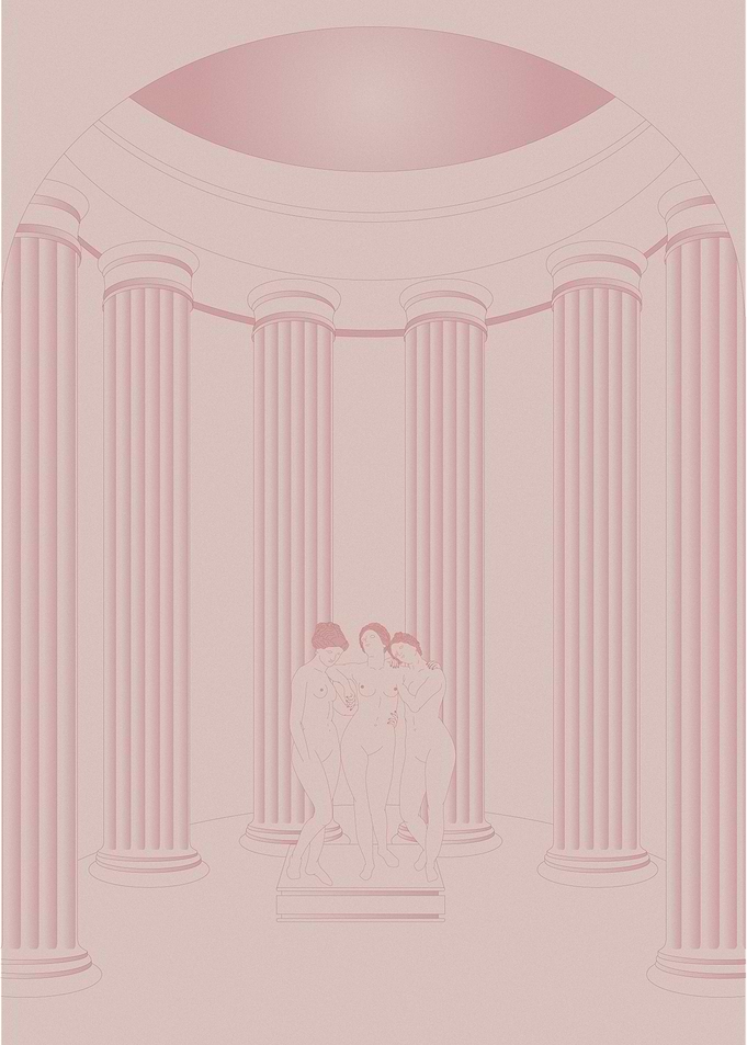 antique 3 graces