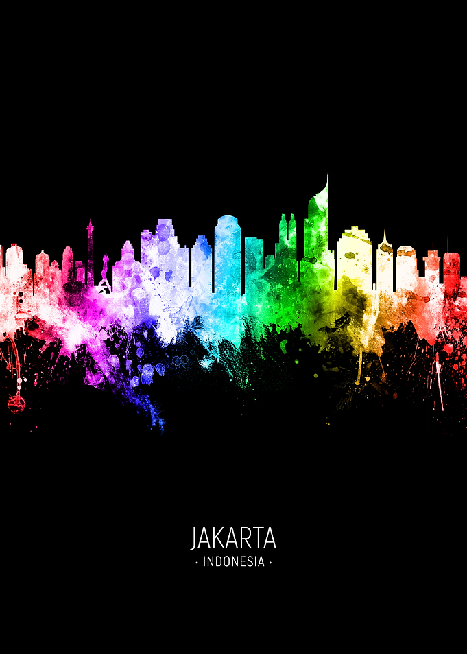 Jakarta Indonesia Skyline