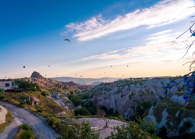 Turkish balloonscape