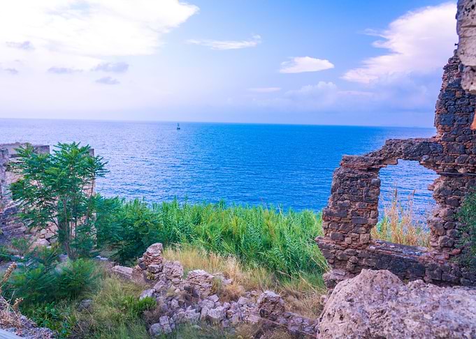 Turkish mediterranean sea