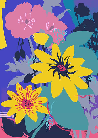 Bold flowers
