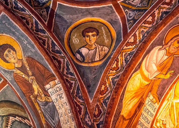 Ancient Christian wallart