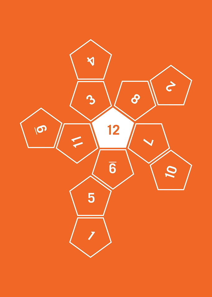 Orange Unrolled D12