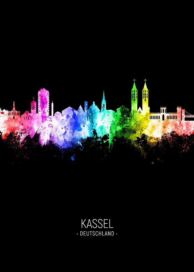 Kassel Germany Skyline