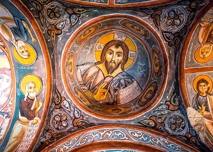Ancient religious murals