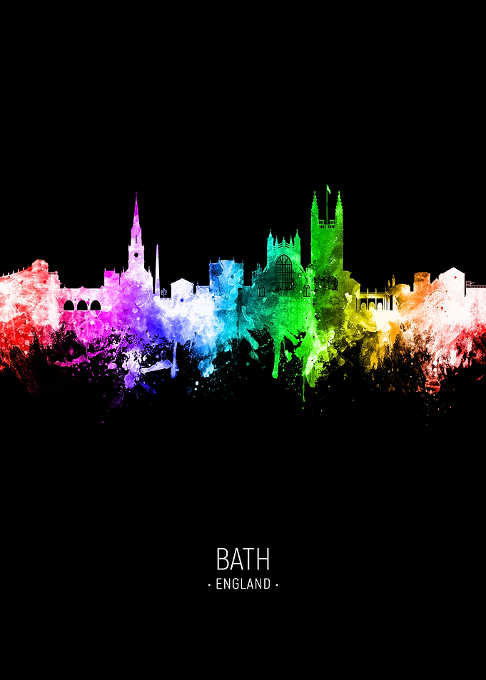 Bath England Skyline